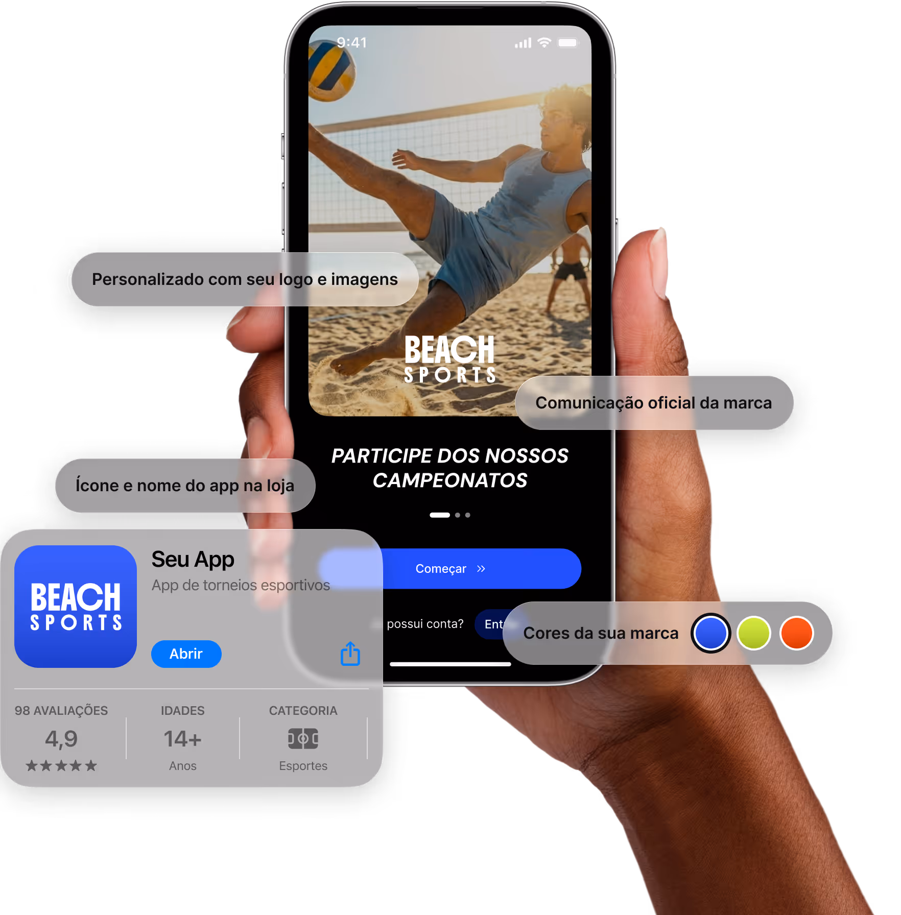 App oficial Brabo no celular